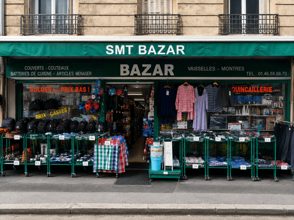 SMT Bazar à Ivry-sur-Seine, boutique de vaisselle, accessoires de cuisine et bazar avenue Maurice Thorez