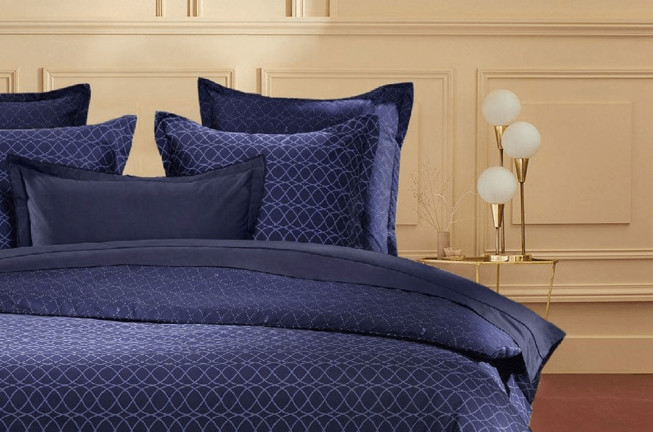 linge-maison-parure-lit-bleu-decoration-interieur-ivry-sur-seine