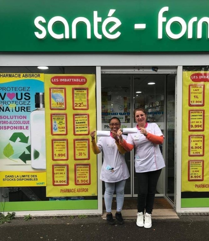 vue de face PHARMACIE ABISROR I Vitry-sur-Seine 94